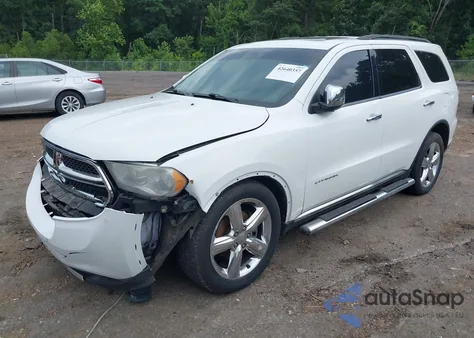 2013 Dodge Durango Citadel z USA, uszkodzony, nr VIN 1C4SDHET2DC637412